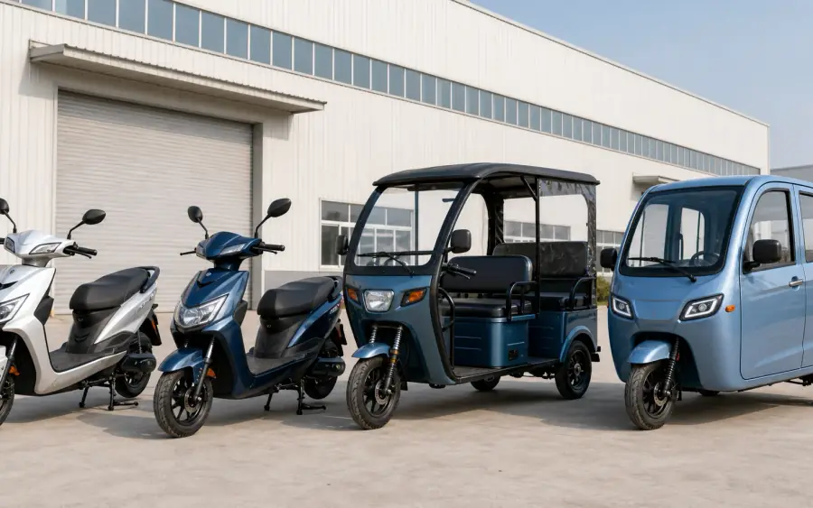 AI category visualization · not factory photography: Electric Vehicles