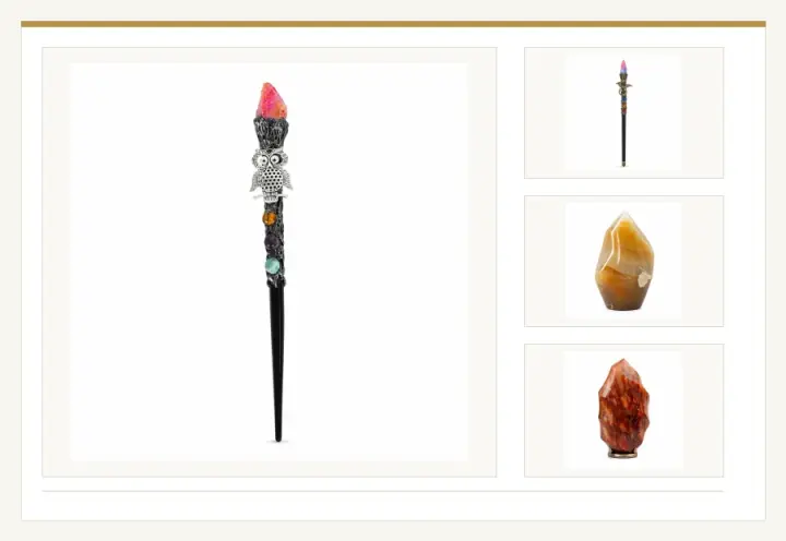 Wands & Torches from SHZX Crystal