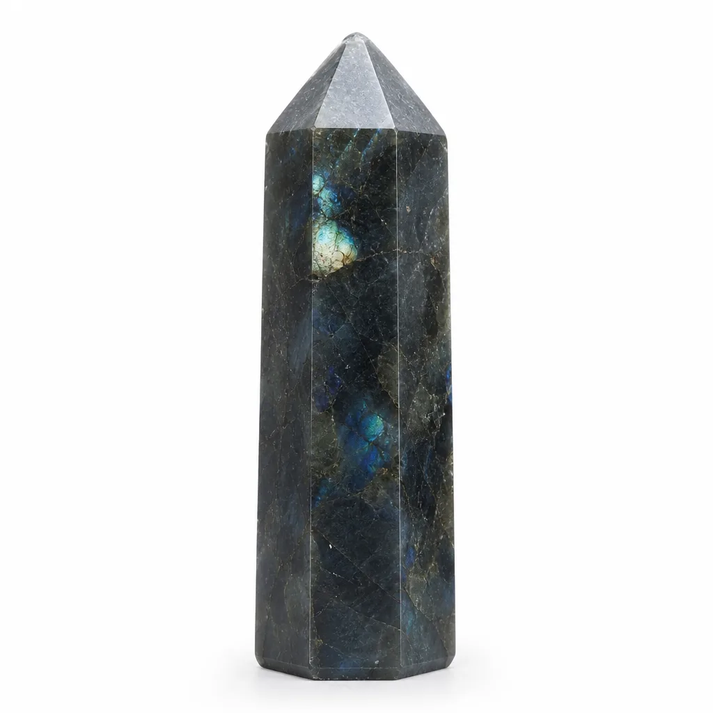 Elongated Feldspar Column – Premium Handcrafted Chakra Healing Crystal for Meditation & Home Decor image 1 Elongated Feldspar Column – Premium Handcrafted Chakra Healing Crystal for Meditation & Home Decor