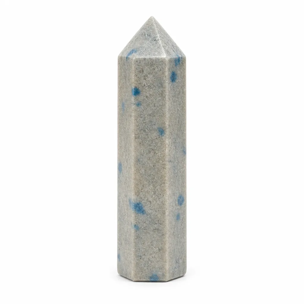 Premium K2 Stone Pillar – Handcrafted Chakra Healing Crystal for Meditation & Home Decor