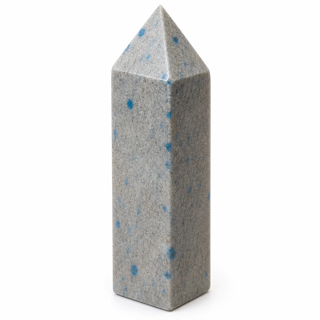 Premium K2 Stone Pillar – Handcrafted Chakra Healing Crystal for Meditation & Home Decor