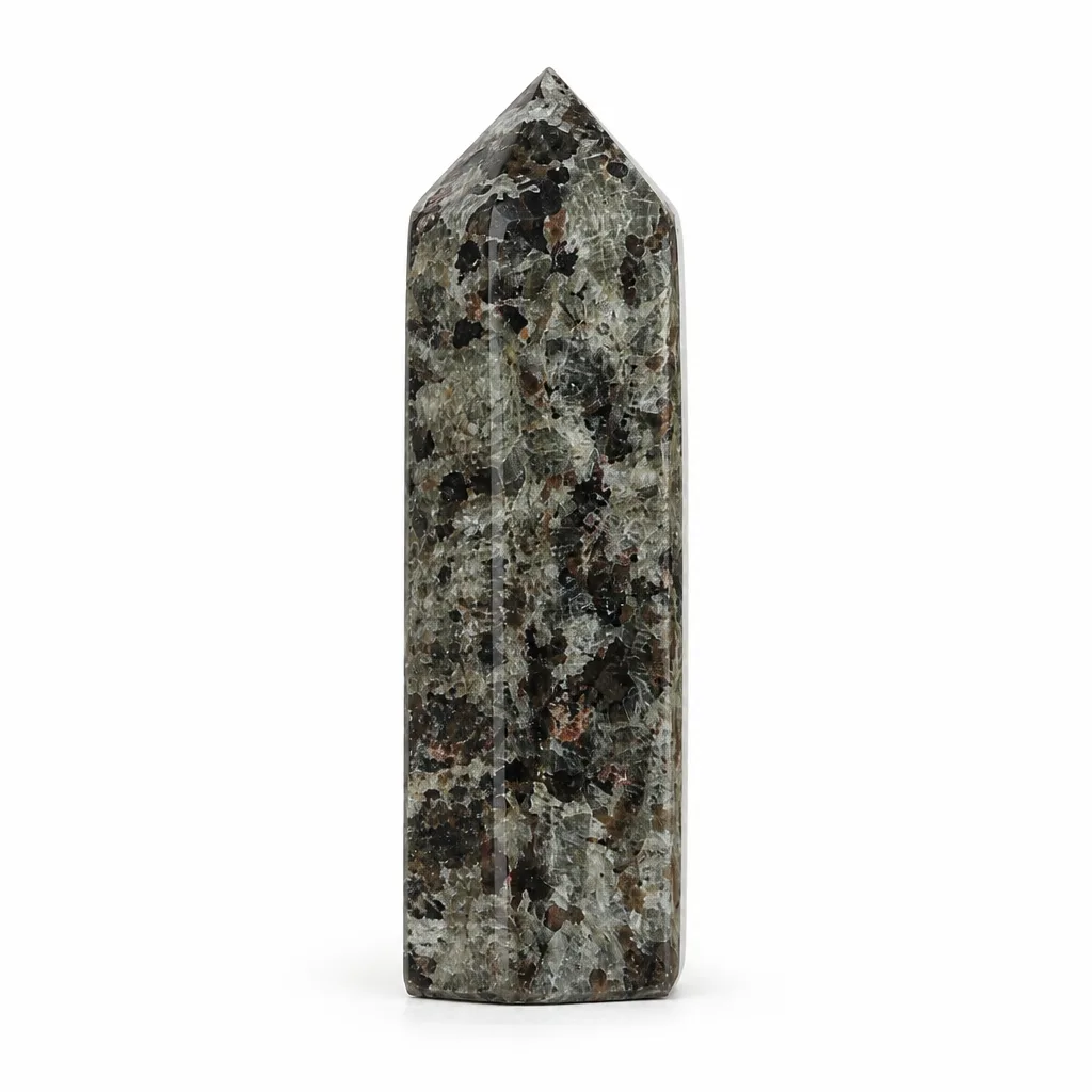Small Flame Stone Pillar | Handcrafted Crystal for Chakra Healing & Energy | Meditation, Yoga & Spiritual Decor image 1 Small Flame Stone Pillar | Handcrafted Crystal for Chakra Healing & Energy | Meditation, Yoga & Spiritual Decor