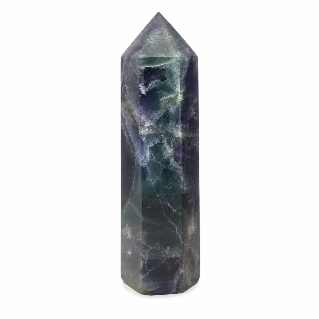 Fluorite Crystal Pillar for Meditation & Altar Decor | Premium Metaphysical Collection