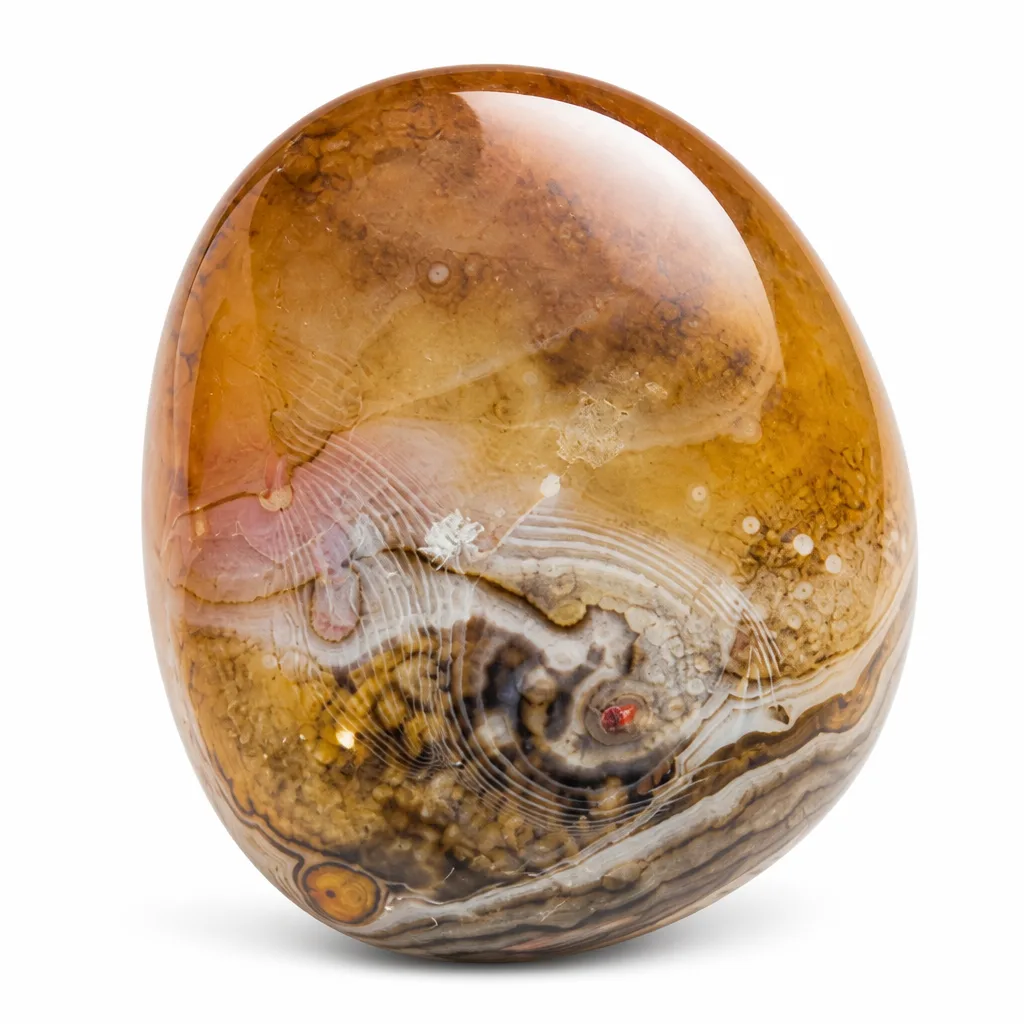 Premium Sardonyx Carving Crystal Healing Decor for Meditation & Altar Spaces | Metaphysical Chakra Energy Protection Collection