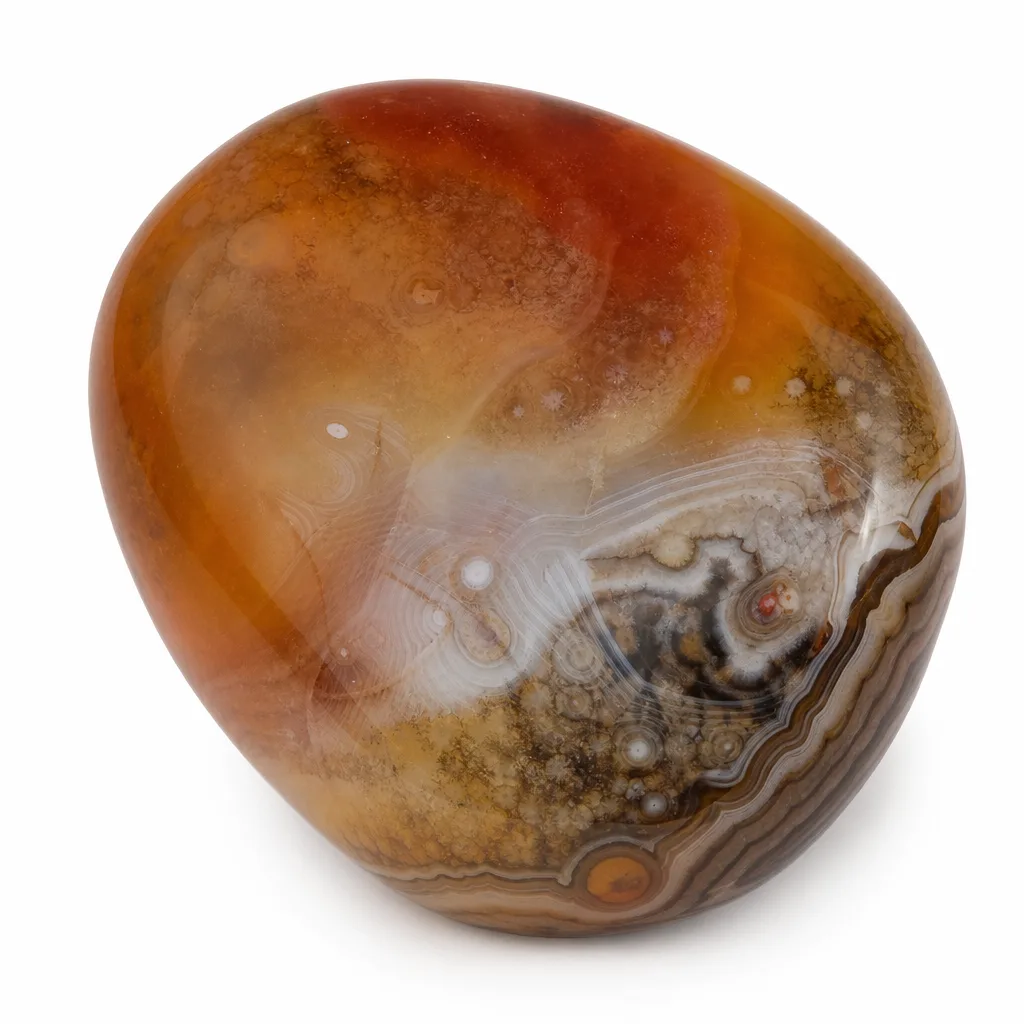 Premium Sardonyx Carving Crystal Healing Decor for Meditation & Altar Spaces | Metaphysical Chakra Energy Protection Collection