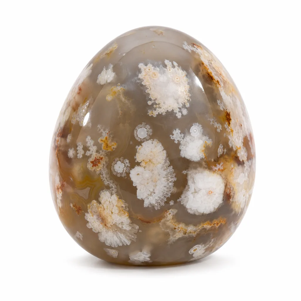 Cherry Blossom Agate Hand Piece Crystal for Chakra Healing & Protection, Meditation Decor – Premium Handcrafted Metaphysical Collection image 1 Cherry Blossom Agate Hand Piece Crystal for Chakra Healing & Protection, Meditation Decor – Premium Handcrafted Metaphysical Collection
