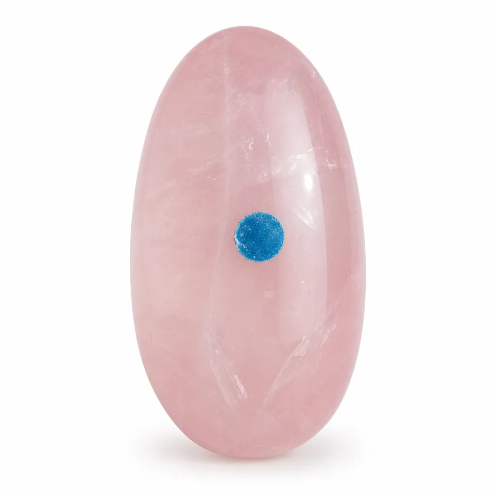 Premium Pink Crystal Figurine Chakra Healing Energy Decor for Meditation & Altar – Blue Label Collection image 1 Premium Pink Crystal Figurine Chakra Healing Energy Decor for Meditation & Altar – Blue Label Collection