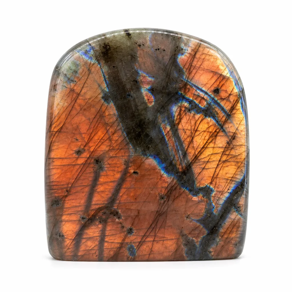 Premium Labradorite Crystal Ornament – Healing Energy & Chakra Decor for Meditation, Yoga & Spiritual Spaces | Ziguang Collection image 1 Premium Labradorite Crystal Ornament – Healing Energy & Chakra Decor for Meditation, Yoga & Spiritual Spaces | Ziguang Collection