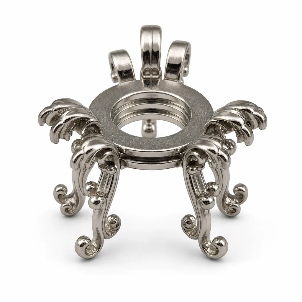 Crystal Display Stand Metal Tripod, Chakra Energy Altar & Desk, Premium Collection