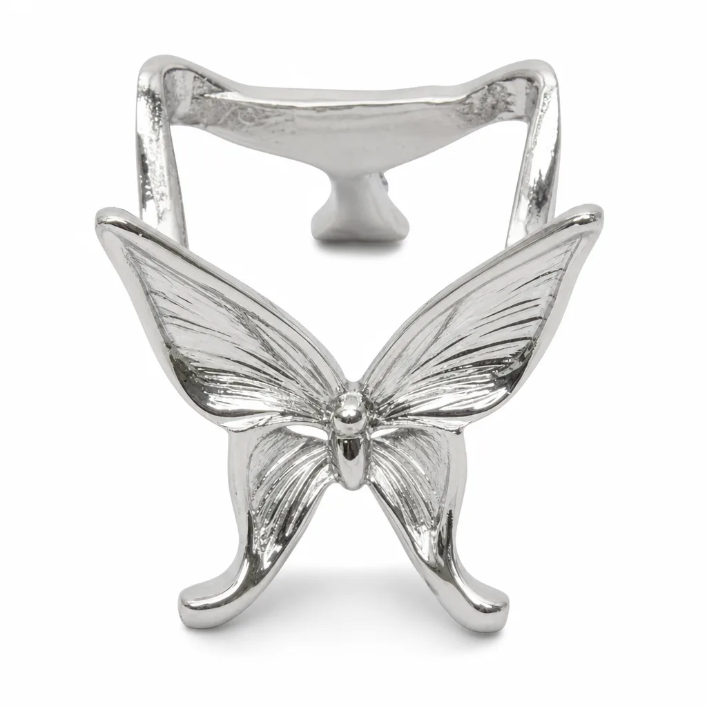 Small Butterfly Base T Crystal – Handcrafted Chakra Healing Energy for Meditation & Altar Decor