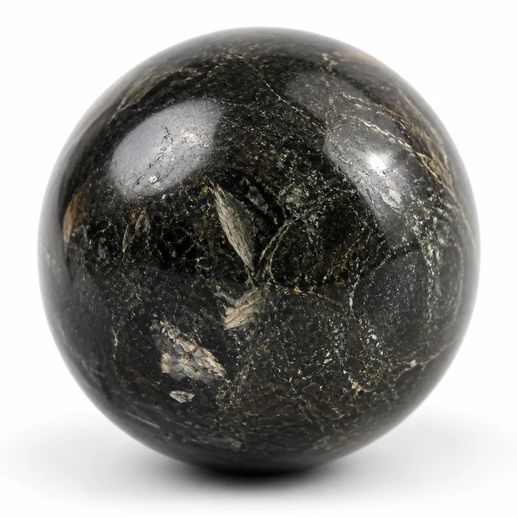 Crystal Sphere Firework Stone Chakra Healing Energy Decor for Meditation & Altar | Premium Metaphysical Collection