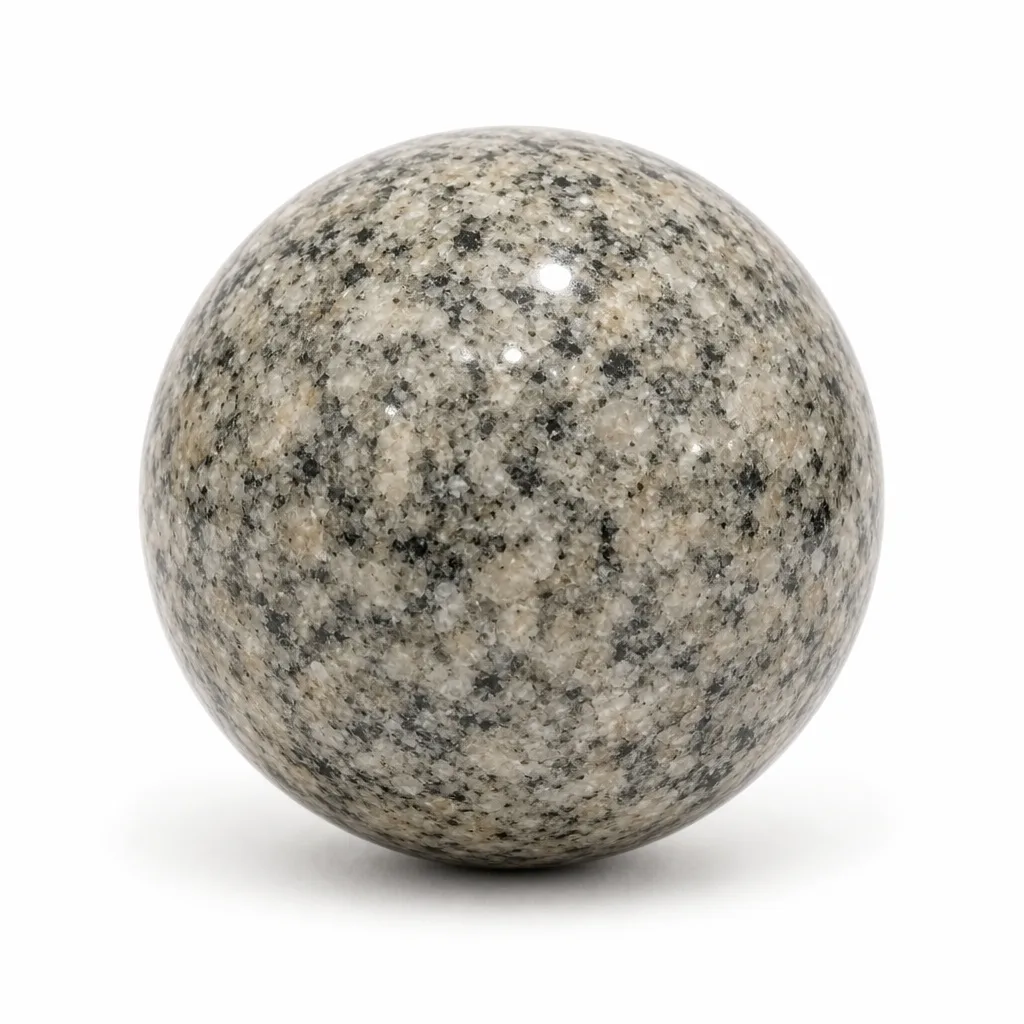 Granite Sphere Chakra Healing, Energy & Protection Decor | Premium Metaphysical