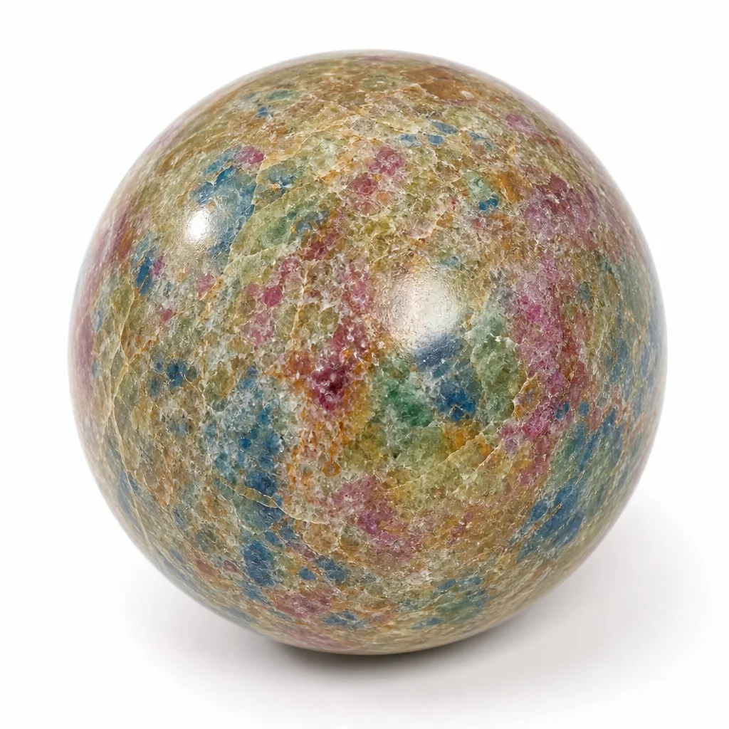 Crystal Sphere Treasure Ball – Chakra Healing Energy Protection for Meditation & Altar Decor, Premium Handcrafted Metaphysical Collection
