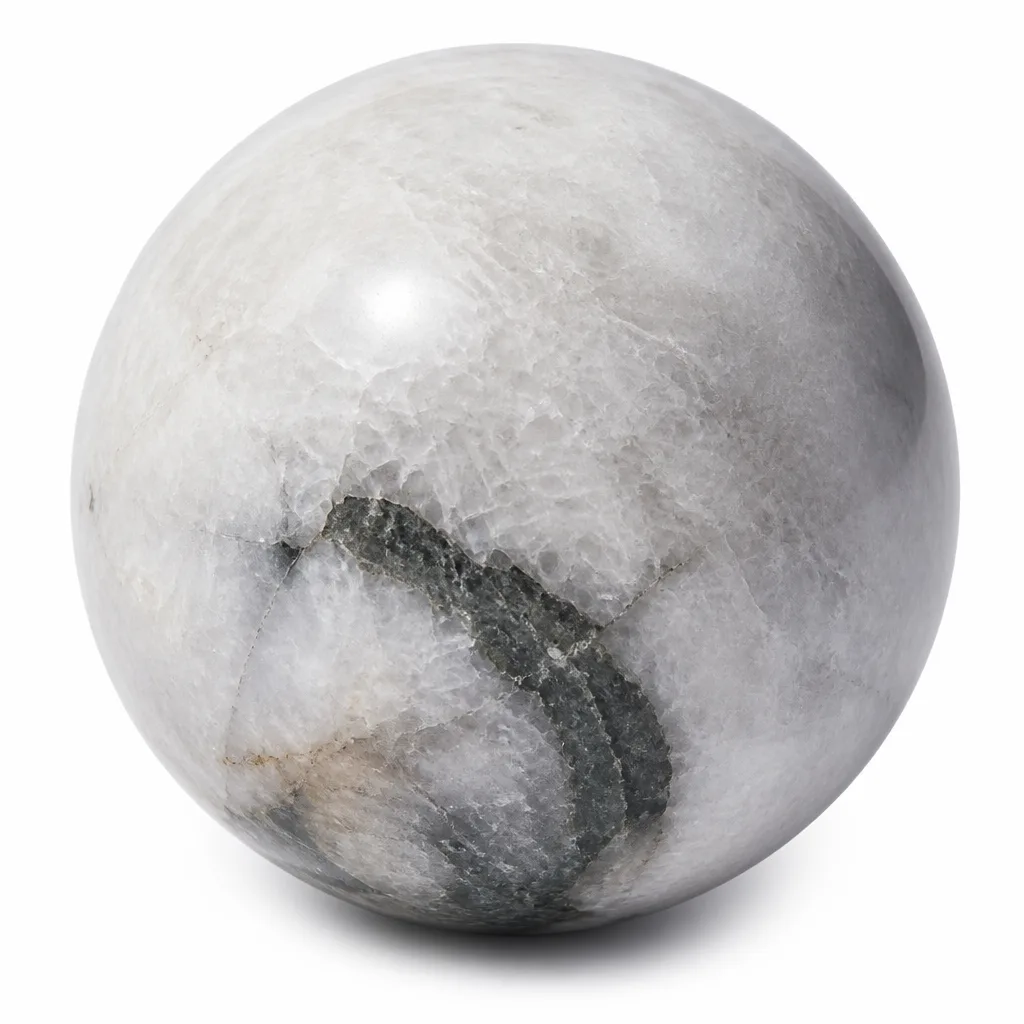 Premium Tai Chi Stone Ball (Purple Label) Healing Energy Chakra Decor for Meditation, Yoga, Home & Office | Metaphysical Collection