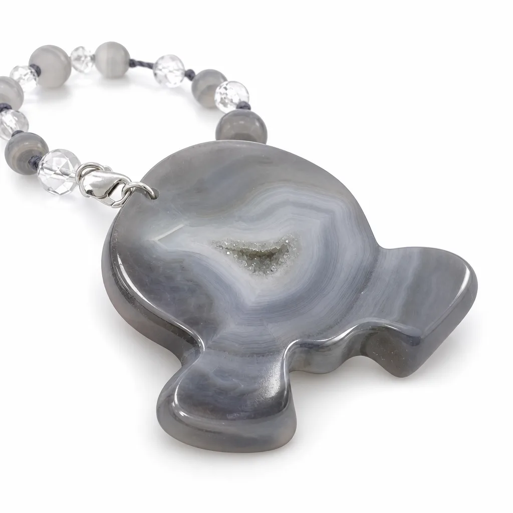 Premium Handcrafted Agate Carving Healing Chakra Decor for Yoga & Altar Spaces