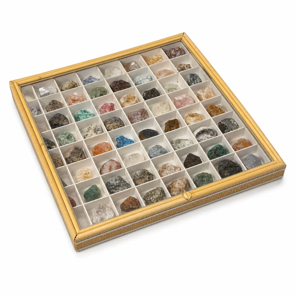 Premium Ore Specimen Crystal | Handcrafted Healing & Chakra Energy for Meditation, Office & Altar Decor – Collection 97