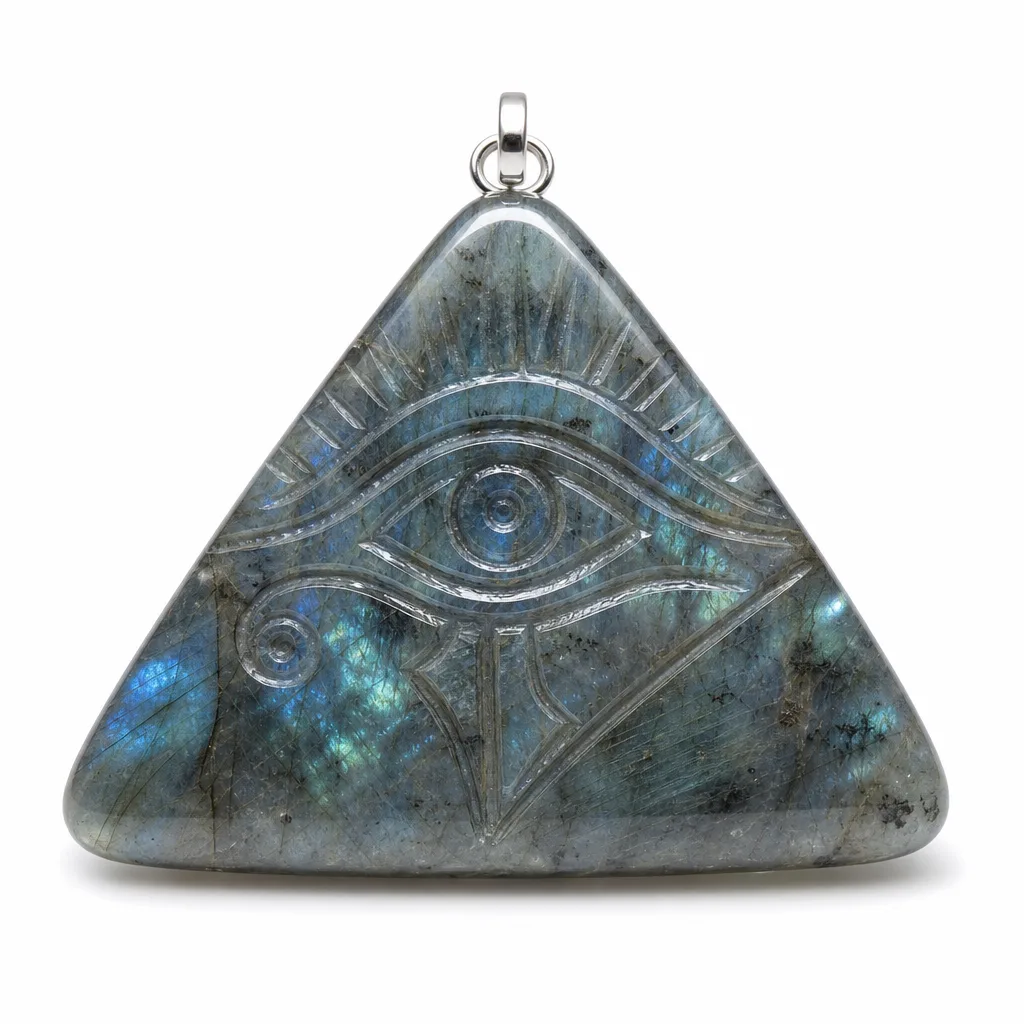 Labradorite Crystal Eye of Horus – Handcrafted Healing & Protection for Meditation, Yoga, Home & Wellness Spaces image 1 Labradorite Crystal Eye of Horus – Handcrafted Healing & Protection for Meditation, Yoga, Home & Wellness Spaces