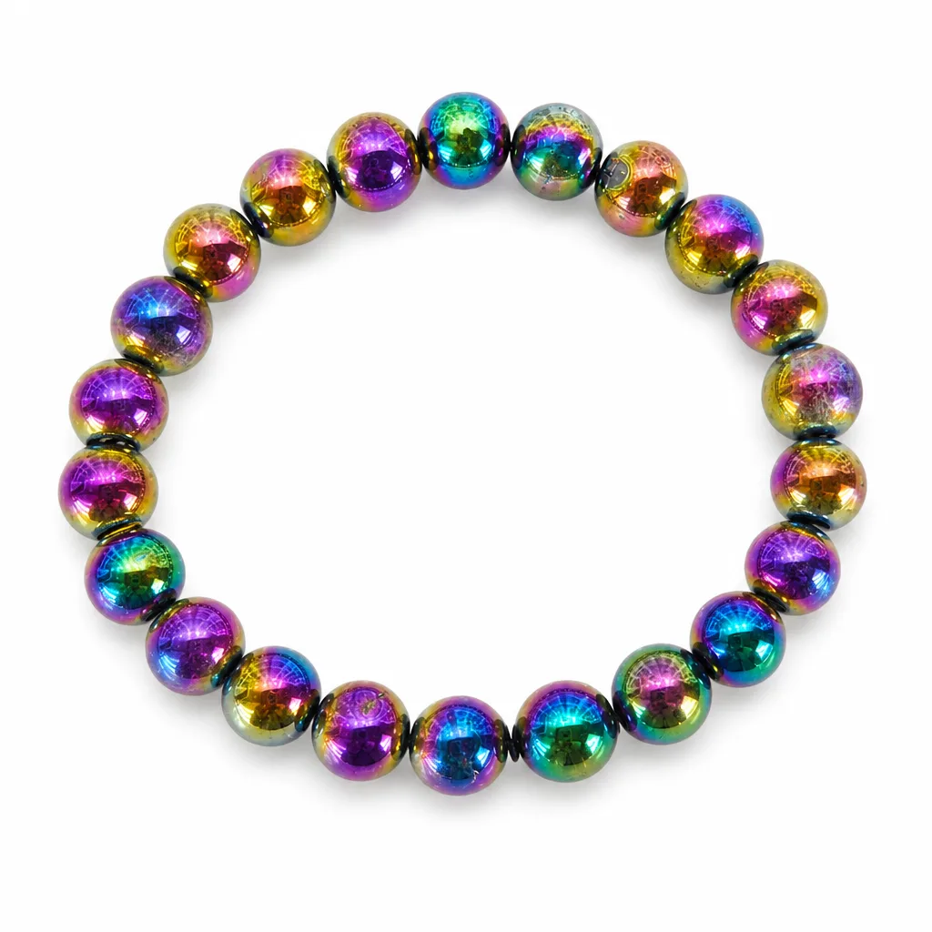 Chakra Healing Assorted Stone Bracelet Energy Protection Meditation Premium Meta