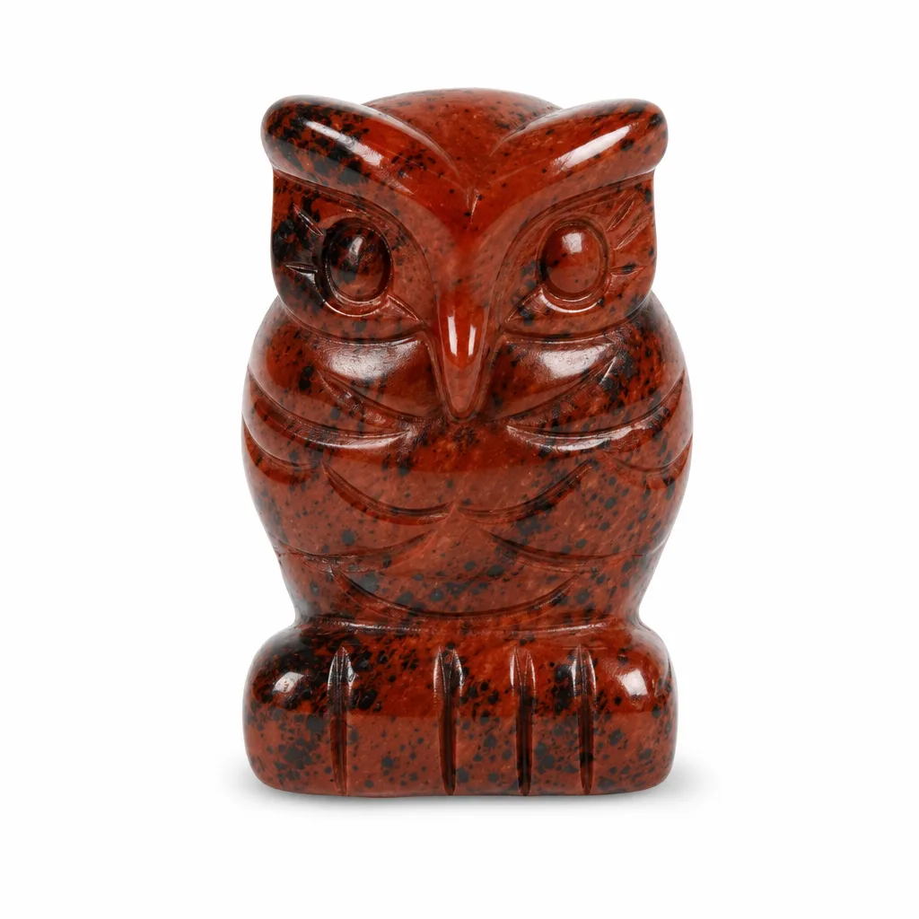 Premium Handcrafted Owl Spiritual Decor – Chakra Healing & Protection Collection