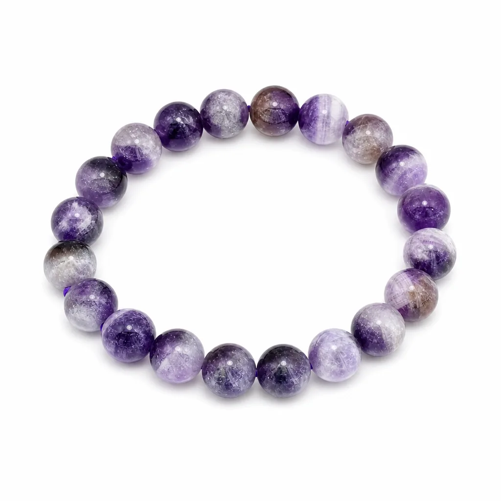 Dreamy Purple Chakra Bracelet – Handcrafted Energy & Protection for Meditation & Wellness – Spiritual Collection