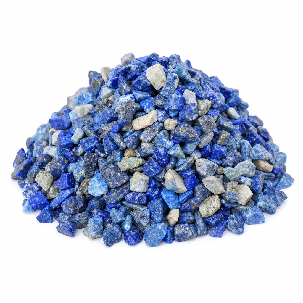 Premium Metaphysical Lapis Lazuli Rubble | Chakra Healing, Energy & Protection for Meditation, Yoga, Office, Living Room & Altar Decor