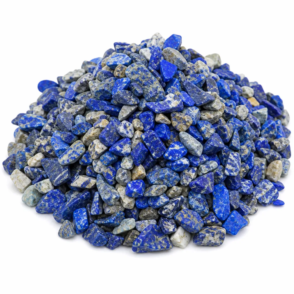 Premium Metaphysical Lapis Lazuli Rubble | Chakra Healing, Energy & Protection for Meditation, Yoga, Office, Living Room & Altar Decor