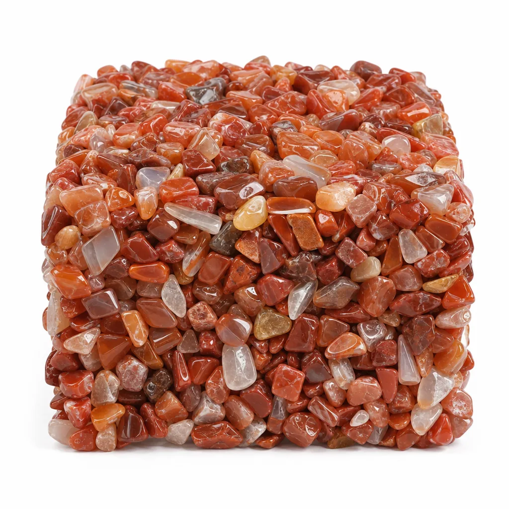 Premium Nanhong Agate Crushed Stone – Chakra Healing Energy for Meditation & Home Decor image 1 Premium Nanhong Agate Crushed Stone – Chakra Healing Energy for Meditation & Home Decor