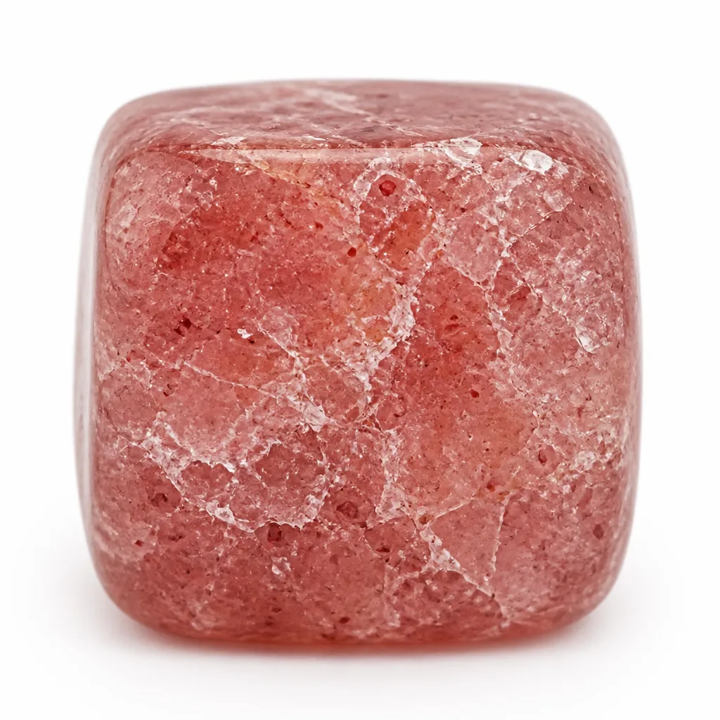 Premium Handcrafted Strawberry Quartz Cube Rubble – Healing Chakra Energy for Meditation, Yoga & Home Altar Decor image 1 Premium Handcrafted Strawberry Quartz Cube Rubble – Healing Chakra Energy for Meditation, Yoga & Home Altar Decor