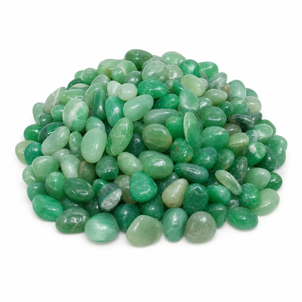 Premium Green Aventurine Gravel – Healing Chakra Energy for Meditation, Yoga & Altar Decor