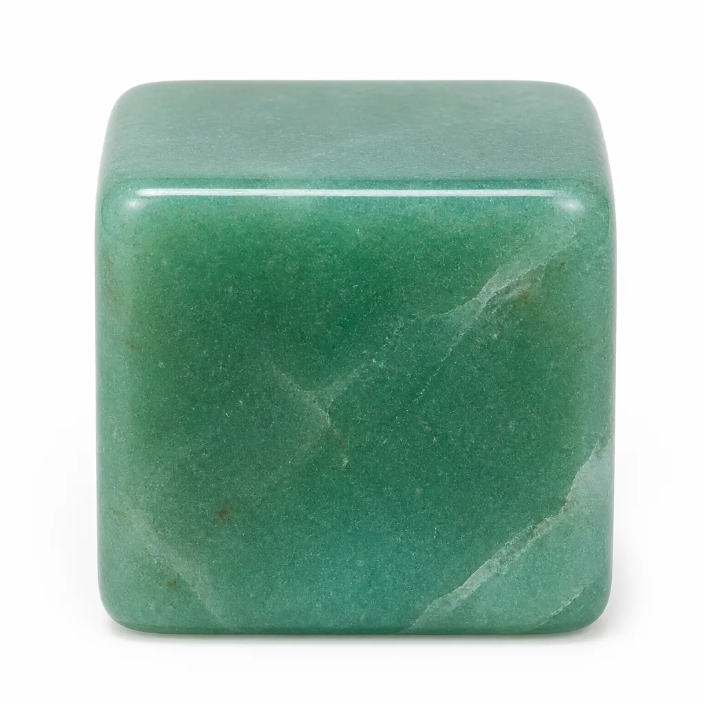 Green Aventurine Crystal Block for Chakra Healing Energy Protection, Meditation & Altar Decor Premium Metaphysical Collection