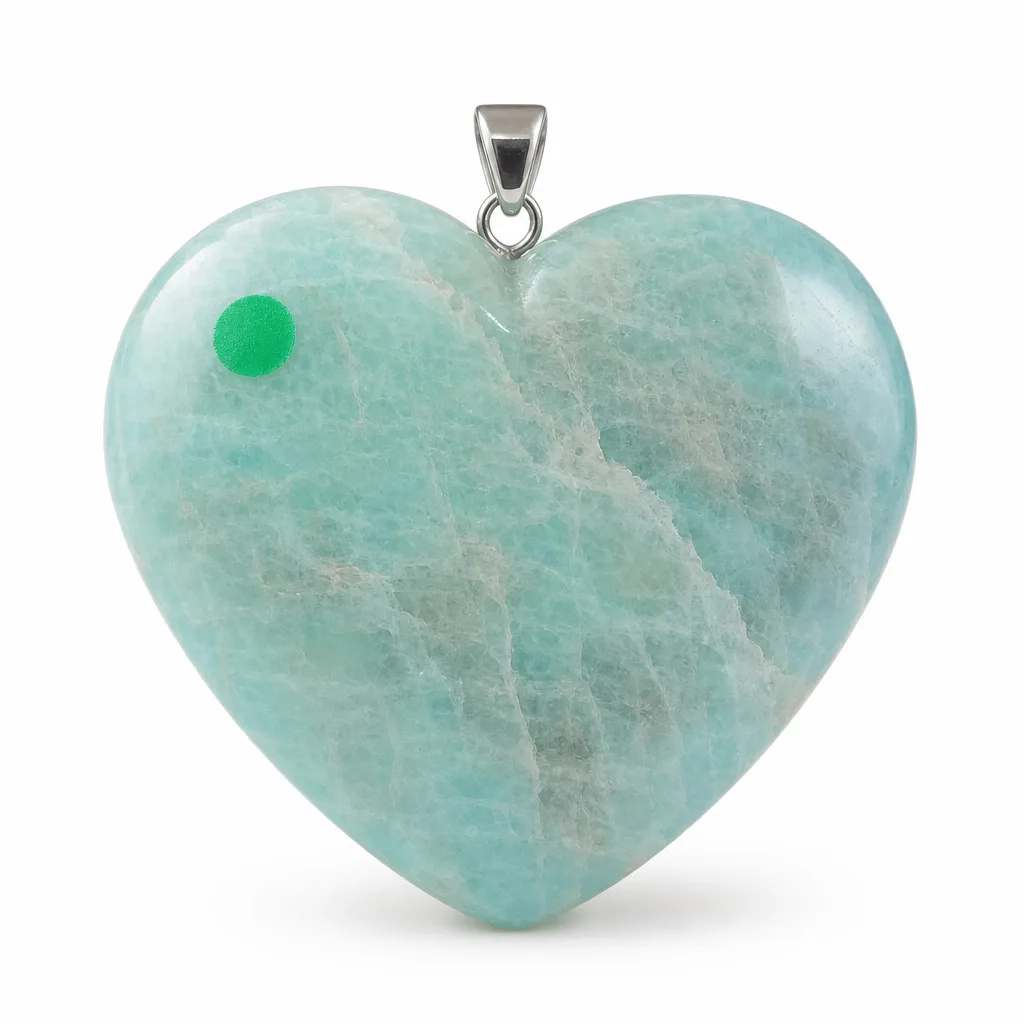 Sky Blue Heart Chakra Healing Energy Protection Premium Home Green Label