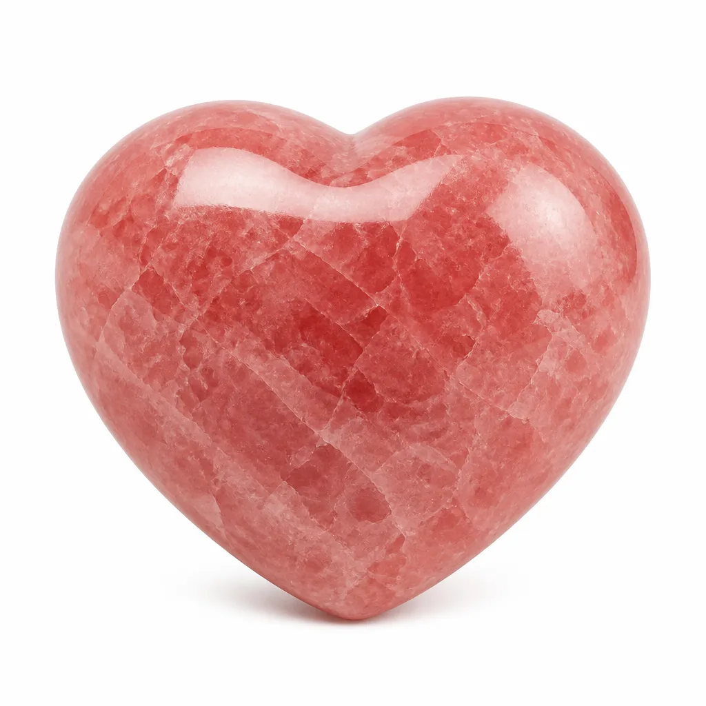 Premium Metaphysical Red Rose Stone Heart Decor | Chakra Healing & Protection image 1 Premium Metaphysical Red Rose Stone Heart Decor | Chakra Healing & Protection