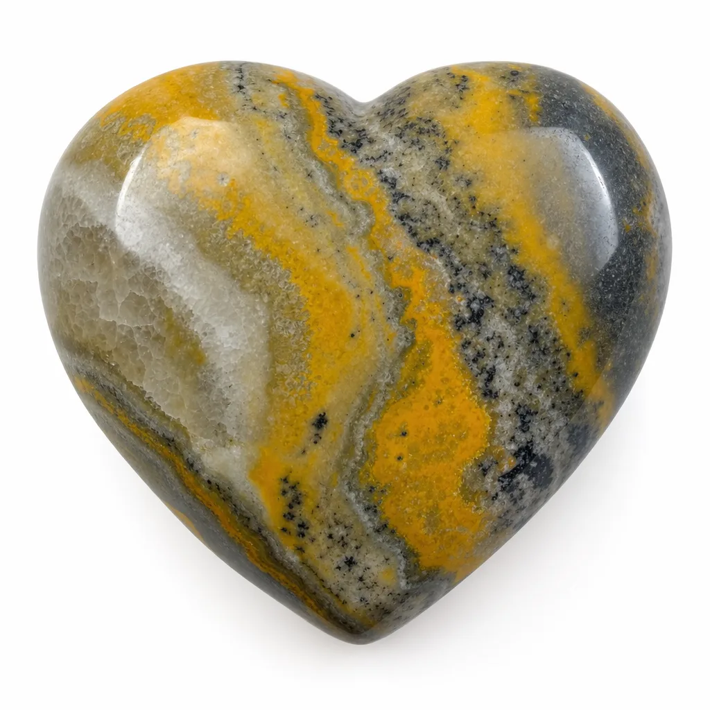 Bumblebee Love Premium Handcrafted Chakra Healing Energy Protection Crystal Desk