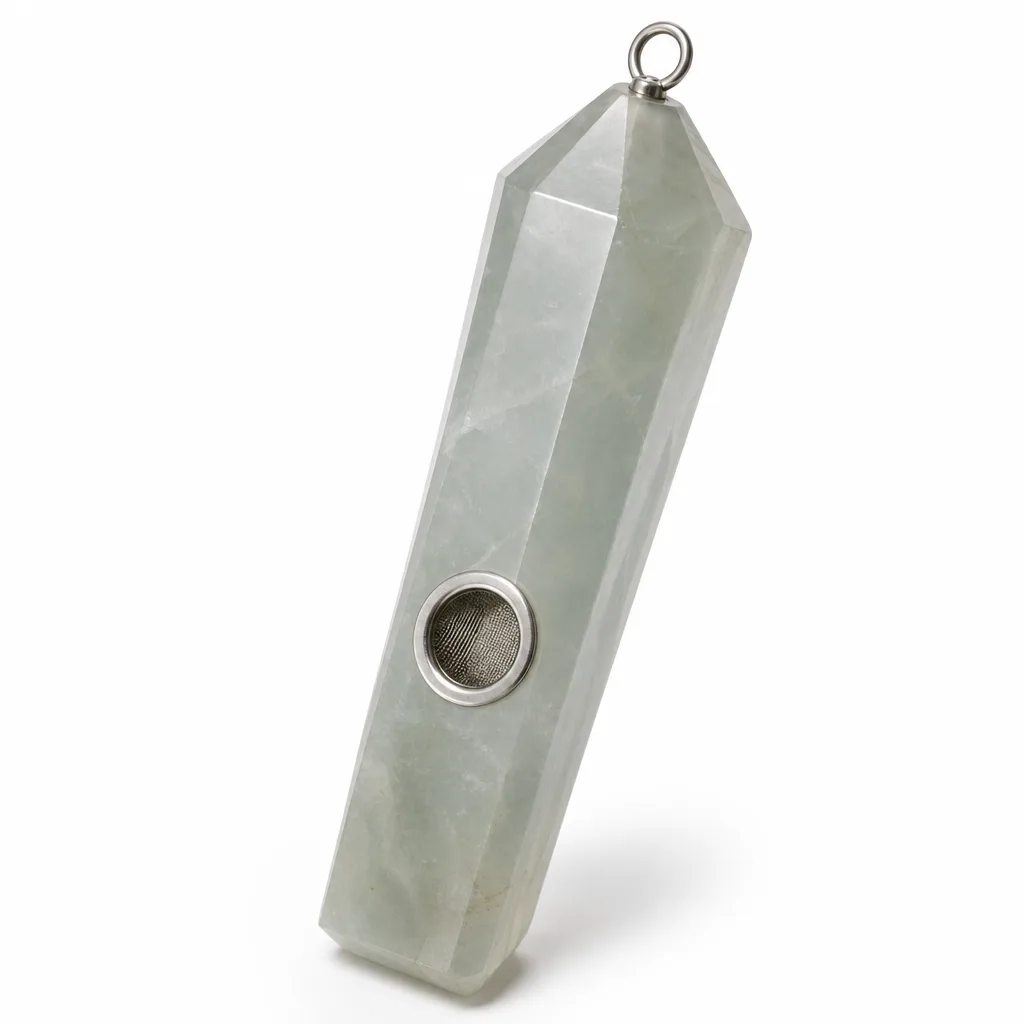 Premium Handcrafted Crystal Cigarette Holder – Chakra Energy Healing for Meditation, Yoga & Spiritual Altar Decor