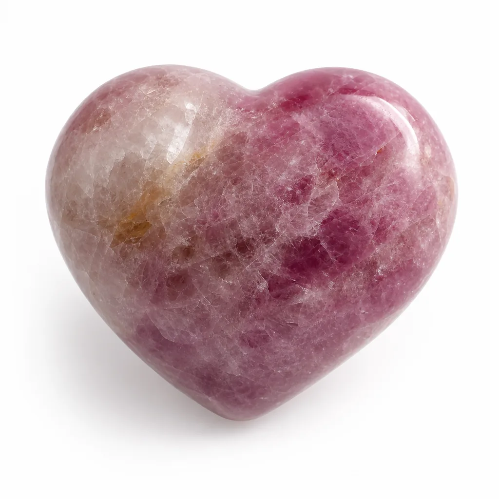 Purple Powder Heart | Premium Handcrafted Metaphysical Chakra Healing Energy Protection | Meditation, Yoga, Wellness Studio & Gift