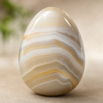 Premium Handcrafted Agate Egg – Chakra Healing Energy & Protection for Meditation, Yoga, Home & Spiritual Spaces