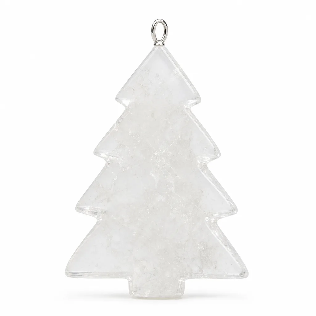 White Crystal Christmas Tree Healing Energy Decor for Altar, Office & Meditation | Premium Metaphysical Collection image 1 White Crystal Christmas Tree Healing Energy Decor for Altar, Office & Meditation | Premium Metaphysical Collection
