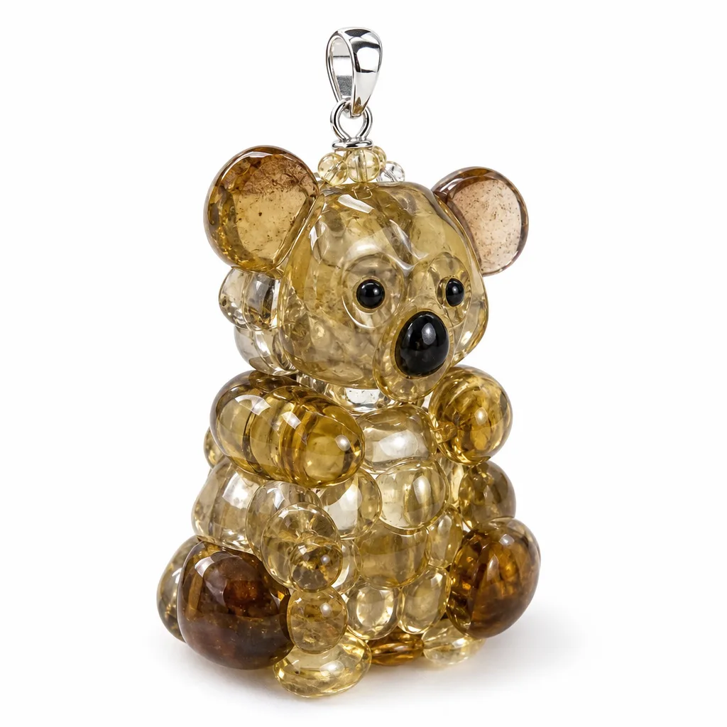 Premium Ezviz Koala 5mm Crystal – Handcrafted Chakra Healing Energy for Meditation & Spiritual Decor