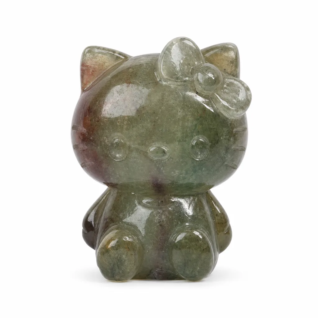 Premium Handcrafted Crystal Cat Figurine – Chakra Healing Energy for Meditation, Yoga & Altar Decor | Hongjiaohua Collection image 1 Premium Handcrafted Crystal Cat Figurine – Chakra Healing Energy for Meditation, Yoga & Altar Decor | Hongjiaohua Collection
