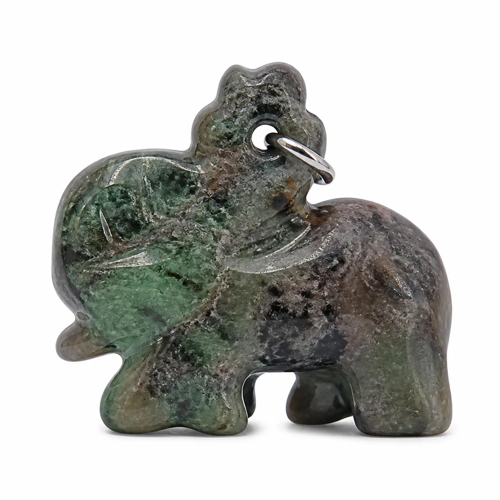 Crystal Elephant Figurine Variegated Stone Healing Energy Decor for Yoga, Office & Altar | Premium Metaphysical Collection image 1 Crystal Elephant Figurine Variegated Stone Healing Energy Decor for Yoga, Office & Altar | Premium Metaphysical Collection