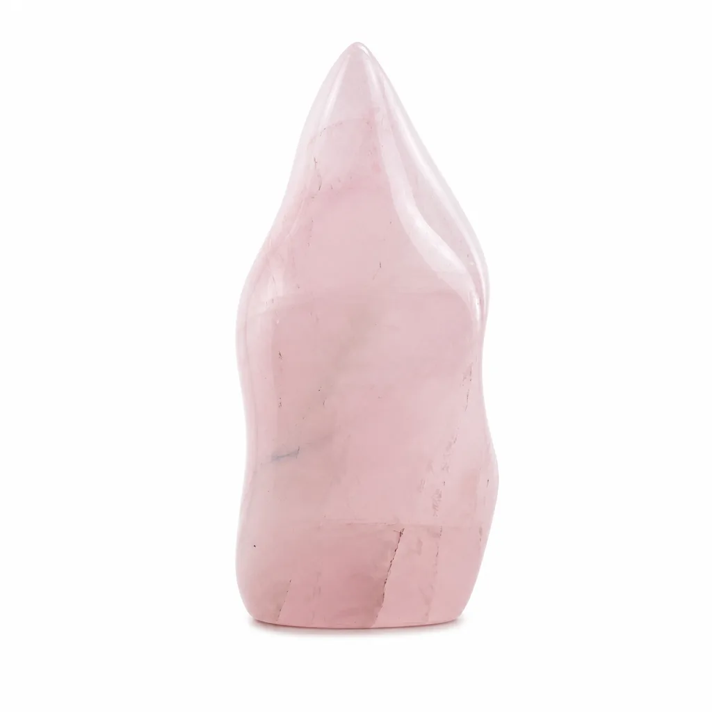 Pink Crystal Torch – Chakra Energy & Protection for Meditation & Altar Decor | Premium Metaphysical Collection