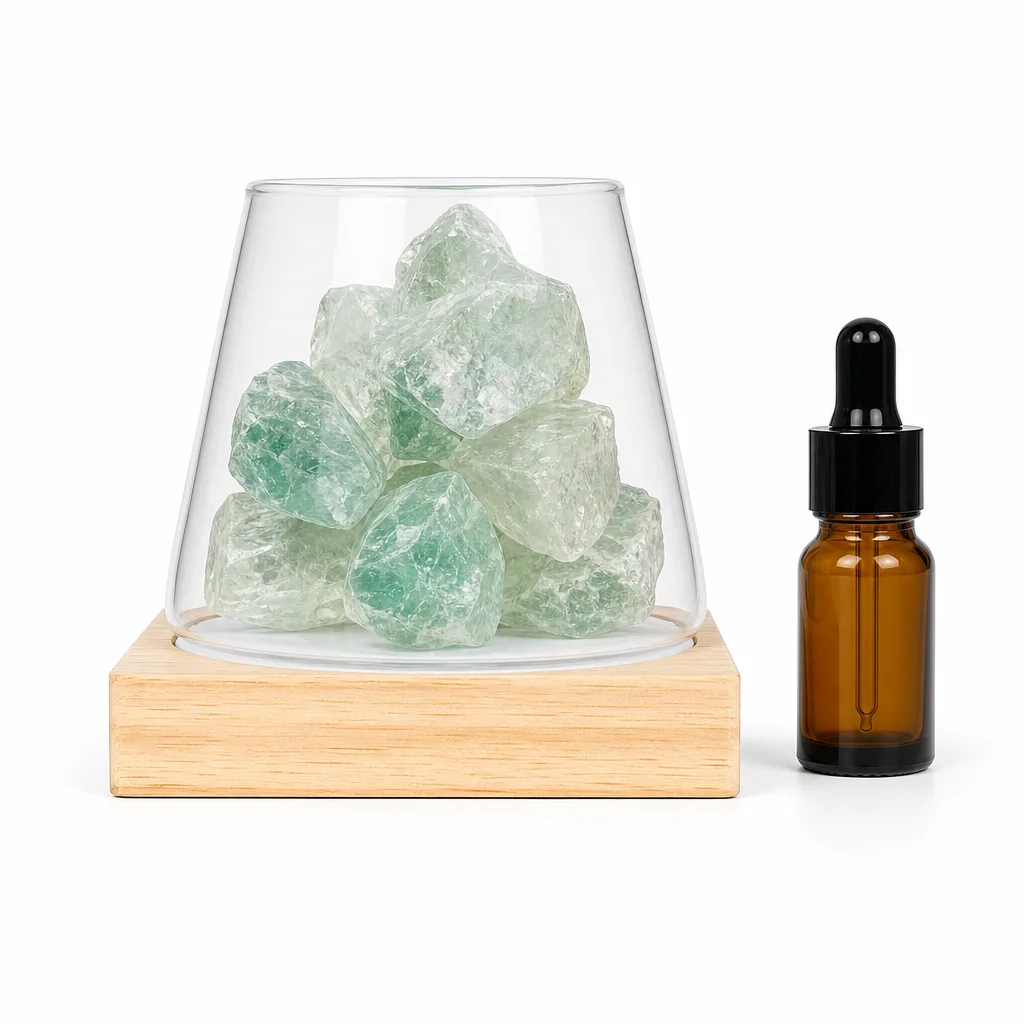 Lamp-style Fragrance Crystal Aroma Diffuser – Handcrafted Chakra Healing Energy Decor for Meditation, Yoga, Bedroom & Living Room image 1 Lamp-style Fragrance Crystal Aroma Diffuser – Handcrafted Chakra Healing Energy Decor for Meditation, Yoga, Bedroom & Living Room