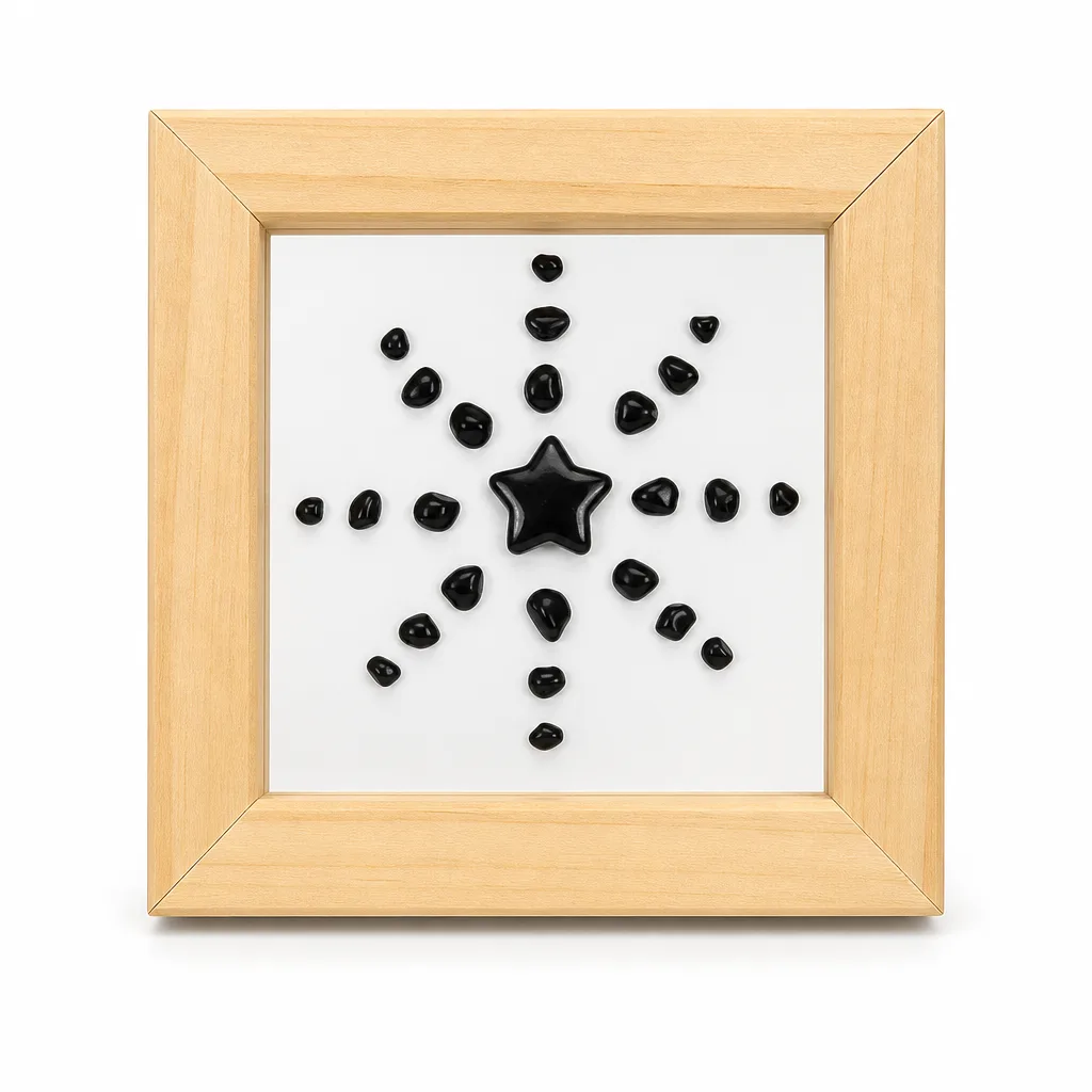 Sunflower Pentagram Crystal Picture Frame – Handcrafted Chakra Healing Energy Protection Decor for Meditation, Yoga, Altar & Living Room | Premium Metaphysical Collection image 1 Sunflower Pentagram Crystal Picture Frame – Handcrafted Chakra Healing Energy Protection Decor for Meditation, Yoga, Altar & Living Room | Premium Metaphysical Collection