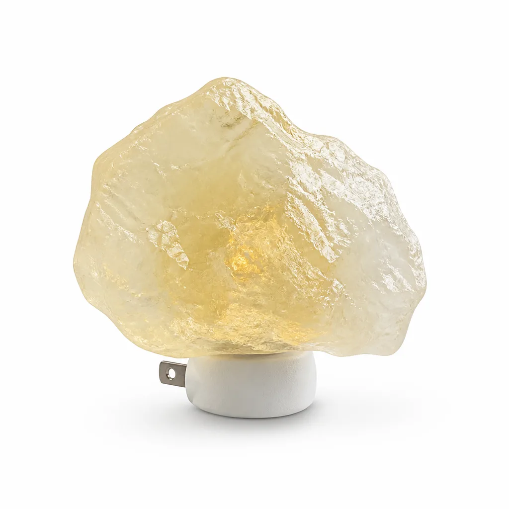 Premium Handcrafted Crystal Night Light – Chakra Healing Energy for Meditation, Bedroom & Spiritual Gifts