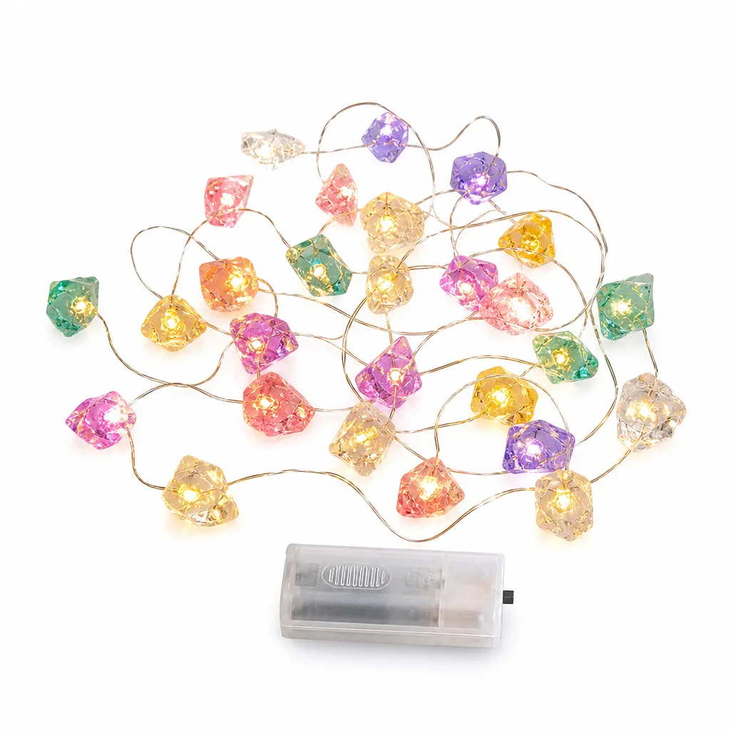Premium Raw Crystal String Lights for Chakra Healing Energy Decor in Meditation Yoga Bedroom Office Living Room Altar image 1 Premium Raw Crystal String Lights for Chakra Healing Energy Decor in Meditation Yoga Bedroom Office Living Room Altar