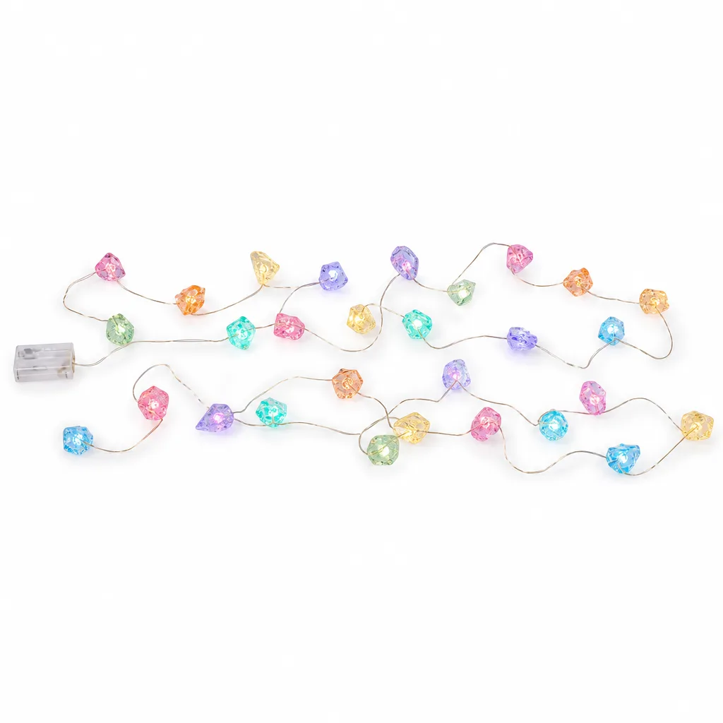 Raw Crystal String Lights for Chakra Healing Energy Decor, Meditation & Spiritual Gift image 1 Raw Crystal String Lights for Chakra Healing Energy Decor, Meditation & Spiritual Gift