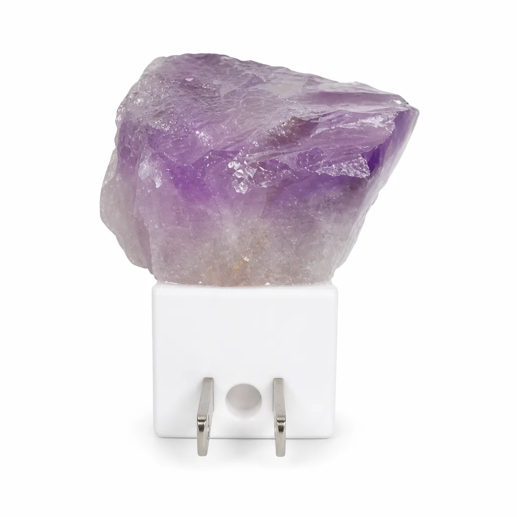 Raw Stone Lamp Handcrafted Healing Energy Light for Meditation Yoga Bedroom Office Altar Decor image 1 Raw Stone Lamp Handcrafted Healing Energy Light for Meditation Yoga Bedroom Office Altar Decor