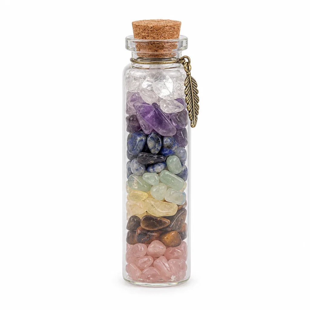 Crystal Fragments Drift Bottle Wish Bottle image Crystal Fragments Drift Bottle Wish Bottle