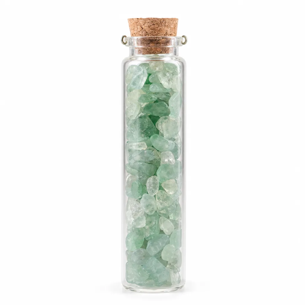 Premium Handcrafted Crystal Fragment Wish Bottle Chakra Energy Protection Decor for Meditation & Altar Collection image 1 Premium Handcrafted Crystal Fragment Wish Bottle Chakra Energy Protection Decor for Meditation & Altar Collection