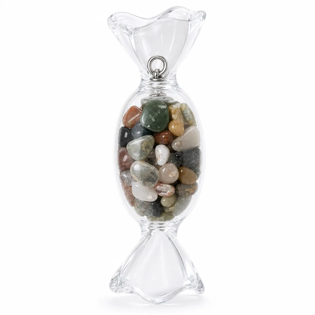 Premium Crystal Gravel Candy Chakra Healing Energy Protection Decor for Meditation Yoga Bedroom Office & Spiritual Gift Collection